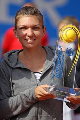 Simona Halep, ROM, during final at Nürnberger Versicherungscup 2013 in Nürnberg; 15 06 2013 -