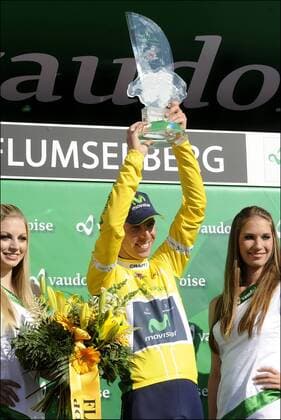 Rui Alberto Faria Da Costa (Portugal Team Movistar) - Tour de Suisse - Etappe 9 - Zeitfahren- Bad Ragaz - Flumserberg - 16 06 2013 PhotoXnews 