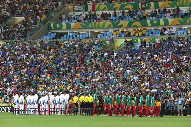 16 06 2013: MEXICO vs ITALY: - Javier Hernandez (Chicharito) comemora gol - Confed Cup - Maracana. RIO DE JANEIRO RJ - Data:16 06 2013 x(65)xRuixPortoxFilhox xFotoarenax  (17126)