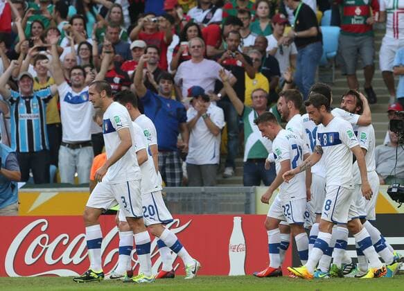 Gol Andrea PIRLO ( 21), (ITA), - Mexiko vs Italien, Confed Cup 2013, Estadio Mario Filho, Maracana. RIO DE JANEIRO RJ - Data:16 06 2013 x(65)xRuixPortoxFilhox xFotoarenax  (17126)