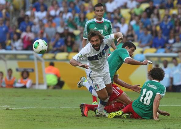 Andrea PIRLO ( 21), (ITA), - Mexiko vs Italien, Confed Cup 2013, Estadio Mario Filho, Maracana. RIO DE JANEIRO RJ - Data:16 06 2013 x(65)xRuixPortoxFilhox xFotoarenax  (17126)