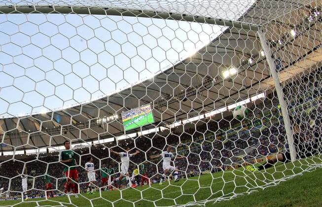 Tor durch Andrea PIRLO ( 21), (ITA), - Mexiko vs Italien, Confed Cup 2013, Estadio Mario Filho, Maracana. RIO DE JANEIRO RJ - Data:16 06 2013 x(65)xRuixPortoxFilhox xFotoarenax  (17126)