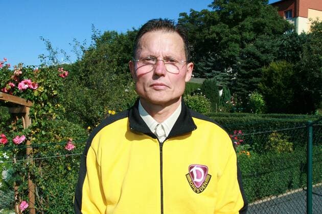 Frank Richter (SG Dynamo Dresden Oldies) - Oldstarsspiel FV Dresden 06 Laubegast vs. SG Dynamo Dresden im Stadion Steirische Straße in Dresden - Portrait,Deutschland,Fußball,Mann,Männer,31.08.2008
