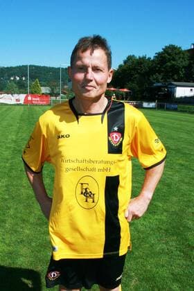 Frank Richter (SG Dynamo Dresden Oldies) - Oldstarsspiel FV Dresden 06 Laubegast vs. SG Dynamo Dresden im Stadion Steirische Straße in Dresden - Portrait,Deutschland,Fußball,Mann,Männer,31.08.2008