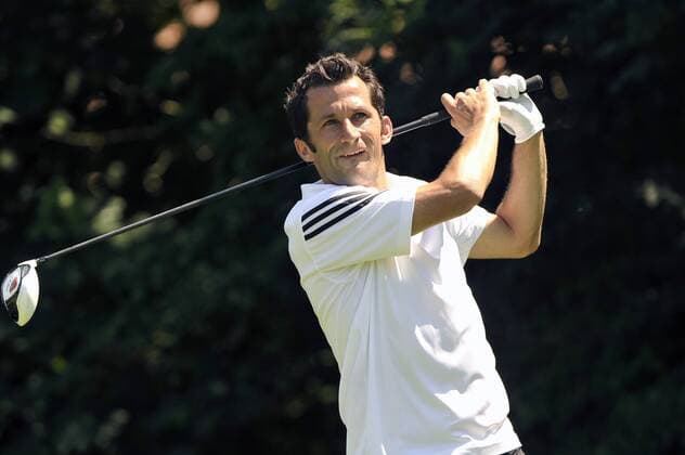 Hasan SALIHAMIDZIC (Ex Fussballprofi),Aktion,Einzelbild,angeschnittenes Einzelmotiv,Halbfigur,halbe Figur,Pro Am Turnier am 19.06.2013, GOLF,BMW International Open 2013 in München Eichenried.