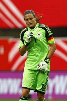 19.06.2013, Benteler-Arena, Paderborn, Frauenfussball, Länderspiel, Deutschland vs Kanada, im Bild Nadine Angerer (1, Deutschland) GER, FSP, Deutschland vs Kanada