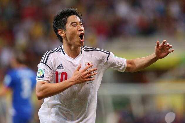 Shinji Kagawa (JPN), June 19, 2013 - Football Soccer : FIFA Confederations Cup Brazil 2013, Group A match between Italy 4-3 Japan at Arena Pernambuco, Recife, Brazil. NoxThirdxPartyxSales  (jyfa083865)