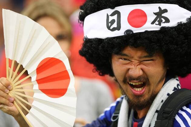 Japan Fans (JPN), June 19, 2013 - Football Soccer : FIFA Confederations Cup Brazil 2013, Group A match at Arena Pernambuco, Recife, Brazil. NoxThirdxPartyxSales  (jyfa083896)