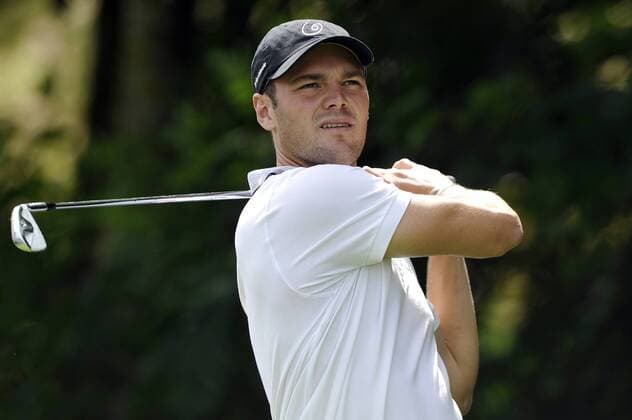 Martin KAYMER (GER),Aktion,Einzelbild,angeschnittenes Einzelmotiv,Halbfigur,halbe Figur. GOLF,BMW International Open 2013 am 21.06.2013 in München Eichenried.