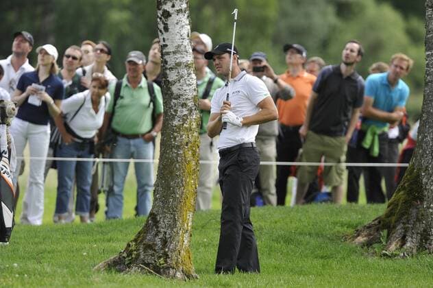 Martin KAYMER (GER),Aktion,Einzelaktion, Einzelbild,Freisteller,Ganzkoerperaufnahme,ganze Figur. GOLF,BMW International Open 2013 am 21.06.2013 in München Eichenried.