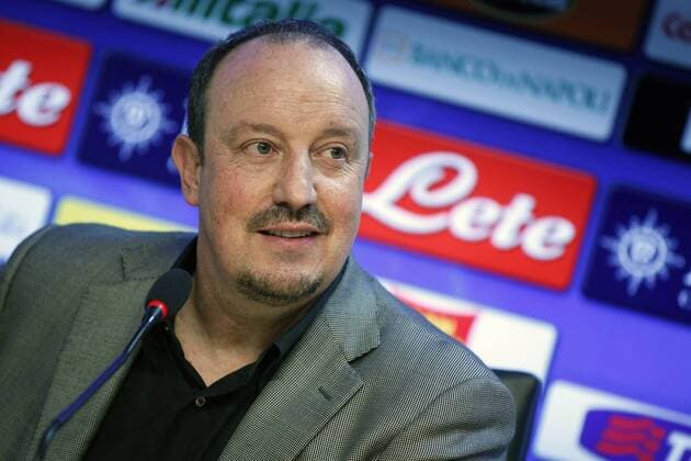 Neapel, Italien - Pressekonferenz zur Vorstellung des neuen Trainers des SSC Neapel - Im Bild: RAFAEL BENITEZ