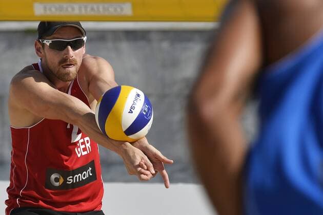 Kai Matysik Germany Roma 22 6 2013 FIVB Beach Volleyball World Tour Smart Grand Slam Rome 2013 andreaxstaccioli