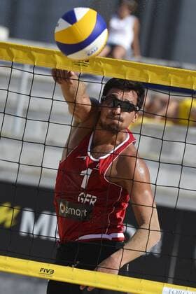 Jonathan Erdmann Germany Roma 22 6 2013 FIVB Beach Volleyball World Tour Smart Grand Slam Rome 2013 andreaxstaccioli