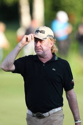 Miguel Angel JIMENEZ (ESP) auf dem Green EP_ckt
