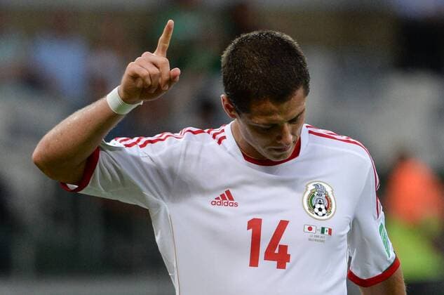 BELO HORIZONTE, MG - 22 06 2013: Japan - Mexiko - Javier Hernandez (Chicharito) ( x(11)xCelsoxPupox xFotoarenax  (17133)