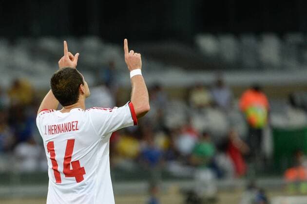 BELO HORIZONTE, MG - 22 06 2013: Japan - Mexiko - Javier Hernandez (Chicharito) ( x(11)xCelsoxPupox xFotoarenax  (17133)