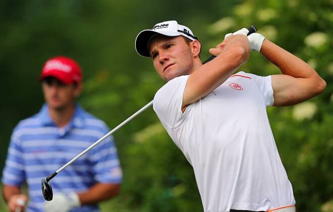 GOLF - PGA, BMW International Open 2013 EICHENRIED,DEUTSCHLAND,23.JUN.13 - DIVERS, GOLF - PGA Golf Herren European Tour, BMW International Open, GC München Eichenried. Bild zeigt Maximilian Kieffer (GER). 