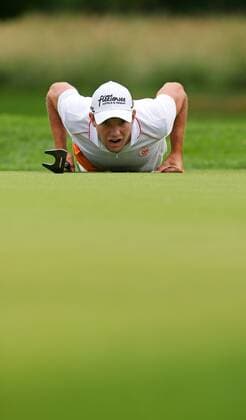 GOLF - PGA, BMW International Open 2013 EICHENRIED,DEUTSCHLAND,23.JUN.13 - DIVERS, GOLF - PGA Golf Herren European Tour, BMW International Open, GC München Eichenried. Bild zeigt Maximilian Kieffer (GER). 