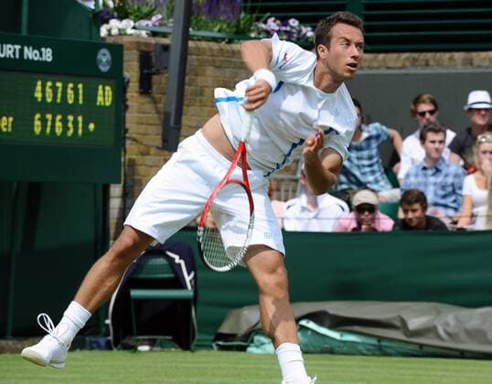 Tennis - 2013 Wimbledon Championships - Mens Singles First Round - Philipp Kohlschreiber on Court 18. 