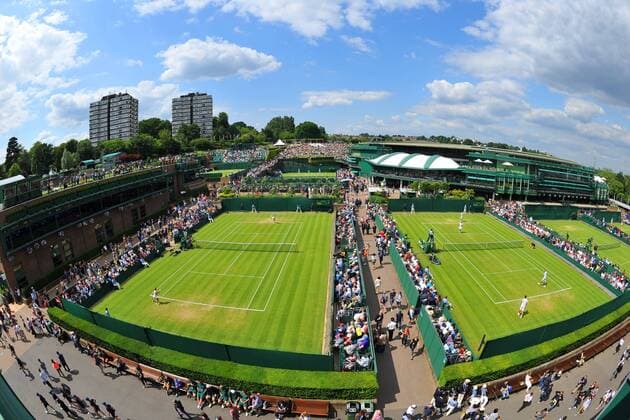 Ambiance, vue generale TENNIS : Wimbledon 2013 - 25 06 2013 TennisMagazine Panoramic 
