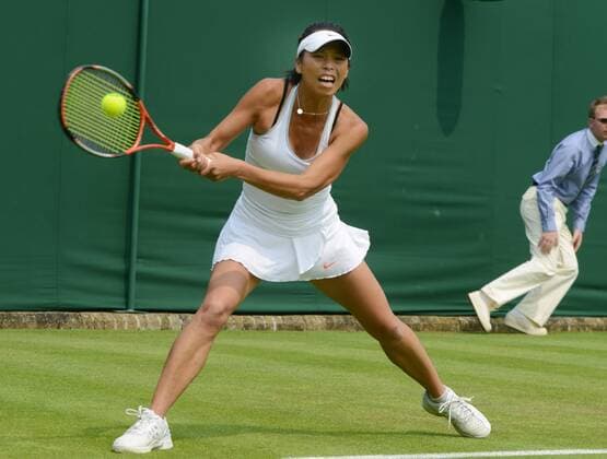Tennis - 2013 Wimbledon Championships - Ladies Singles second Round on Court 18. Su Wei Hsieh - TPE 