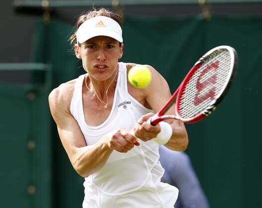 Wimbledon Championships 2013, AELTC,London, ITF Grand Slam Tennis Tournament, Andrea Petkovic (GER),Aktion,Einzelbild,Halbkoerper,Querformat,