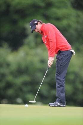 27.06.2013 Maynooth, Ireland. Rory Mcilroy, Northern Ireland, putts on the 9th green (started back 9) during the first round of the Irish Open from Carton House Golf Club xTommyxGrealyx  ActionPlus27488