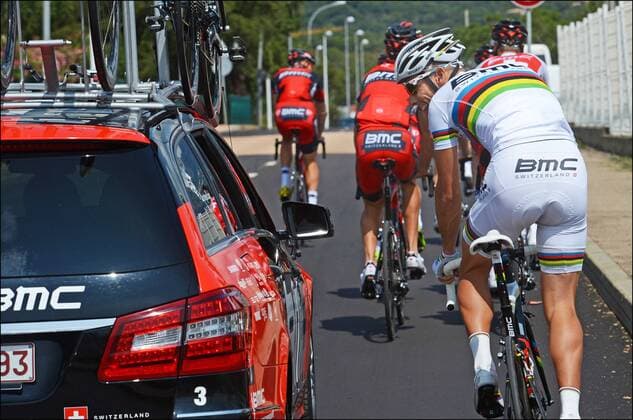 Philippe Gilbert - BMC Racing Team during CYCLISME : Equipe BMC - Tour De France - 27 06 2013 Photonews Panoramic 