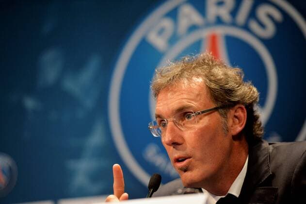Laurent Blanc - Nasser El Khelaifi FOOTBALL : Presentation of Laurent Blanc, new coach of Paris Saint Germain - 27 06 2013 AnthonyBIBARD FEP Panoramic 