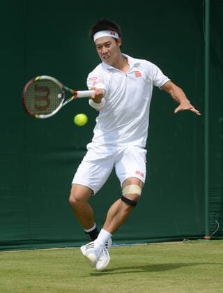 Tennis - 2013 Wimbledon Championships - Mens Singles second Round Kei Nishikori - Japan 