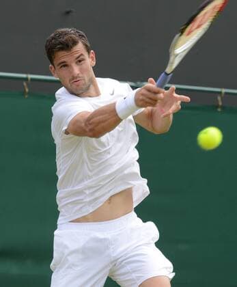 Tennis - 2013 Wimbledon Championships - Mens Singles second Round Grigor Dimitrov - Bulgaria 
