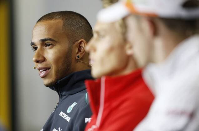 Motorsports: FIA Formula One World Championship 2013, Grand Prix of Great Britain, 10 Lewis Hamilton (GBR, Mercedes AMG Petronas F1 Team), xHOCHxZWEIx
