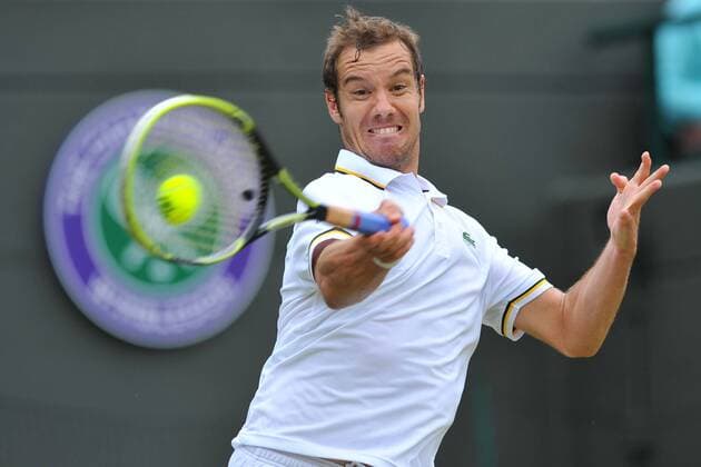 Richard Gasquet (Fra) TENNIS : Wimbledon 2013 - 27 06 2013 TennisMagazine Panoramic 
