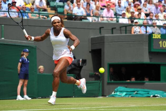 Serena Williams (USA) TENNIS : Wimbledon 2013 - 27 06 2013 TennisMagazine Panoramic 