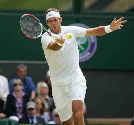 Wimbledon 2013 Day04 Juan-Martin del Potro ARG.