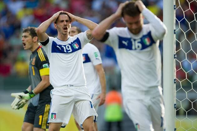 FORTALEZA, CE - 27 06 2013: - Leonardo Bonucci - ESP vs. ITA (x(725)xMarceloxMachadoxdexMelox x  (17359)
