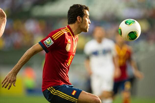 FORTALEZA, CE - 27 06 2013: Sergio Busquets - ESP vs. ITA (x(725)xMarceloxMachadoxdexMelox x  (17359)