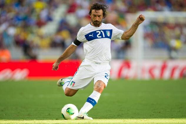 FORTALEZA, CE - 27 06 2013: Andrea Pirlo - ESP vs. ITA (x(725)xMarceloxMachadoxdexMelox x  (17359)