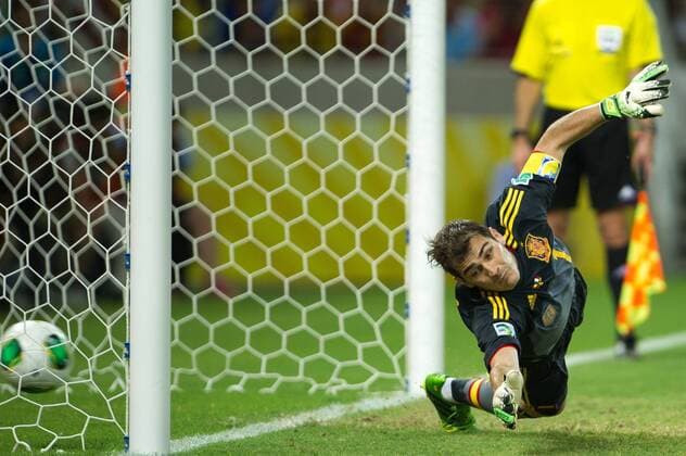 FORTALEZA, CE - 27 06 2013: Spanien vs Italien: - Iker Casillas - Confed Cup 2013, Arena Castelao. ( x(725)xMarceloxMachadoxdexMelox x  (17359)