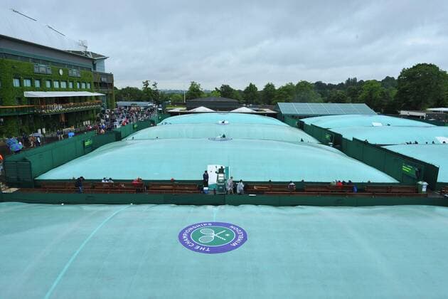 Regenwetter TENNIS : Wimbledon 2013 - 28 06 2013 TennisMagazine Panoramic 