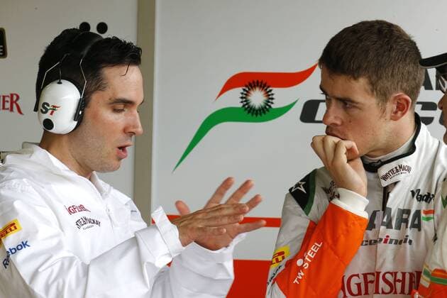 Motorsports: FIA Formula One World Championship 2013, Grand Prix of Great Britain, 14 Paul di Resta (GBR, Sahara Force India F1 Team), xHOCHxZWEIx