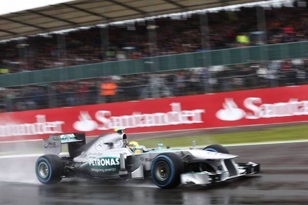 Motorsports: FIA Formula One World Championship 2013, Grand Prix of Great Britain, 10 Lewis Hamilton (GBR, Mercedes AMG Petronas F1 Team), xHOCHxZWEIx