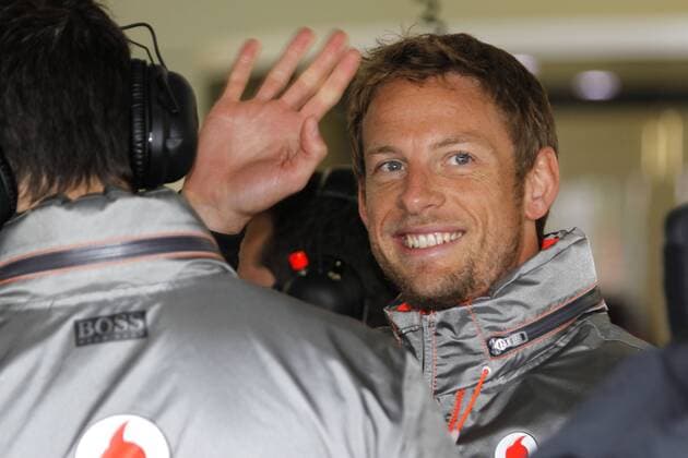 Motorsports: FIA Formula One World Championship 2013, Grand Prix of Great Britain, 5 Jenson Button (GBR, Vodafone McLaren Mercedes), xHOCHxZWEIx