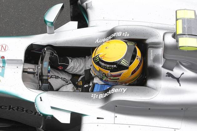 Motorsports: FIA Formula One World Championship 2013, Grand Prix of Great Britain, 10 Lewis Hamilton (GBR, Mercedes AMG Petronas F1 Team), xHOCHxZWEIx