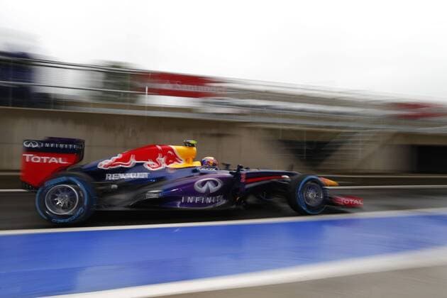 Motorsports: FIA Formula One World Championship 2013, Grand Prix of Great Britain, 2 Mark Webber (AUS, Infiniti Red Bull Racing), xHOCHxZWEIx