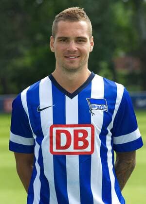 Fussball DFL 1 Bundesliga Berlin 28.06.2013 Saison 2013 2014 Hertha BSC Pierre Michel LASOGGA