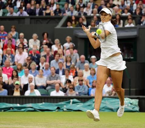 28.06.2013. Wimbledon, London, England. Day five of the The Wimbledon Tennis Championships 2013 held at The All England Lawn Tennis and Croquet Club, London, England, UK. Laura Robson (GBR) xKieranxGalvinx  ActionPlus11423929