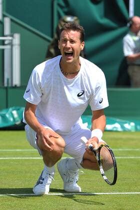 Kenny de Schepper (Fra) TENNIS : Wimbledon 2013 - 29 06 2013 TennisMagazine Panoramic 