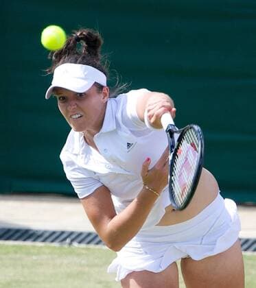 PROPAGANDA20130629 Tennis: Wimbledon Championship 2013, Laura Robson (GBR) during the Ladies Singles 3rd Round match on day six of the Wimbledon Lawn Tennis Championships at the All England Lawn Tennis and Croquet Club. xHOCHxZWEIx xPropagandax 