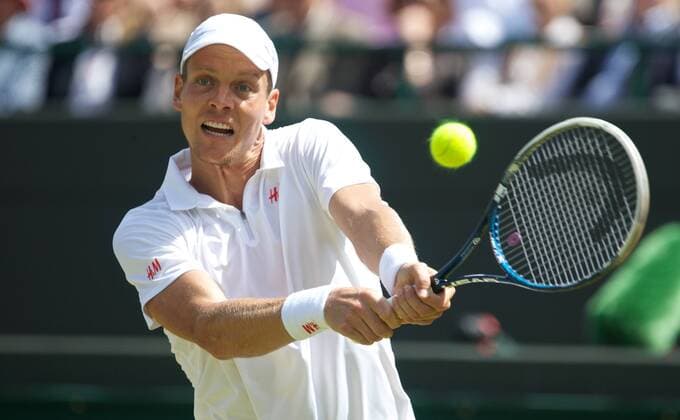 PROPAGANDA20130629 Tennis: Wimbledon Championship 2013, Tomas Berdych (CZE) during the Gentlemen s Singles 3rd Round match on day six of the Wimbledon Lawn Tennis Championships at the All England Lawn Tennis and Croquet Club. xHOCHxZWEIx xPropagandax 